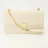 Ellanda Midi Crossbag Umhängetasche in Beige