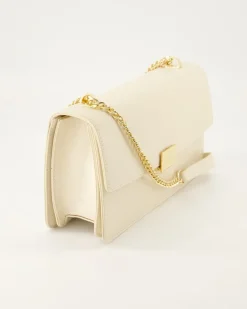 Ellanda Midi Crossbag Umhängetasche in Beige