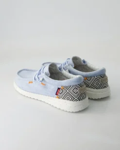 Emma Fine Slipper in Blau