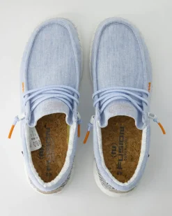 Emma Fine Slipper in Blau