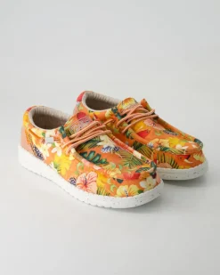 Emma jungle Slipper in Orange