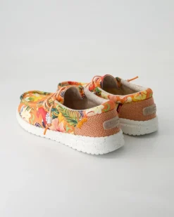 Emma jungle Slipper in Orange