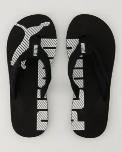 Epic Flip v2 Jr. Pantoletten in Schwarz