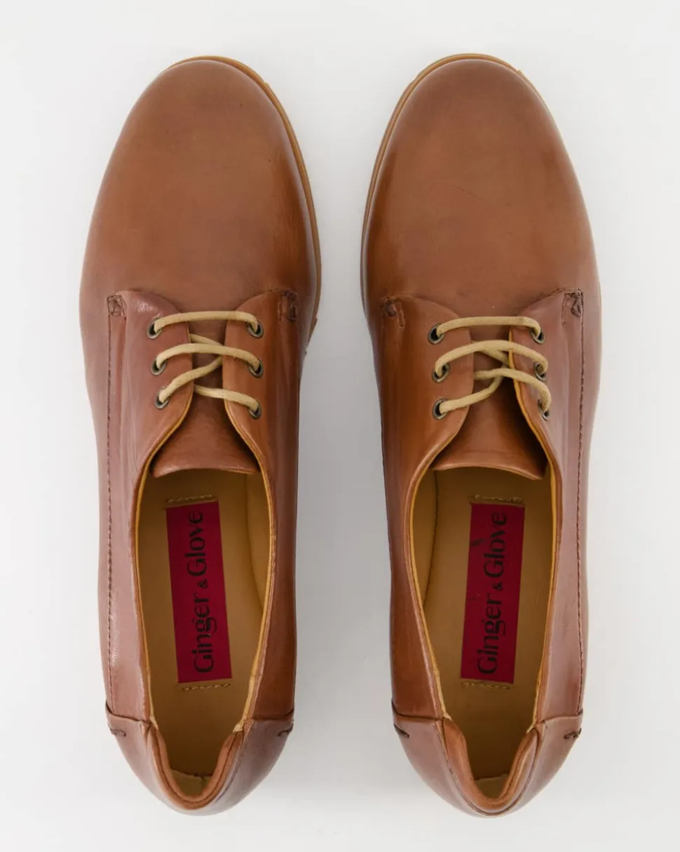 EV24-234 Schnürschuhe in Braun