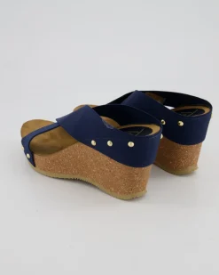 549F Pantoletten in Blau