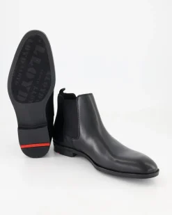 FAUSTO Chelsea Boots in Schwarz
