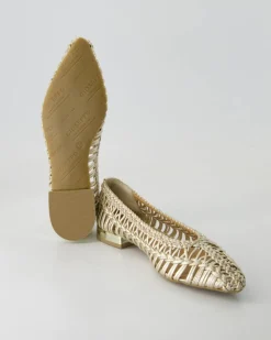 Fayston Ballerinas in Gold