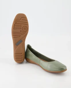FENJA 01 Ballerinas in Grün