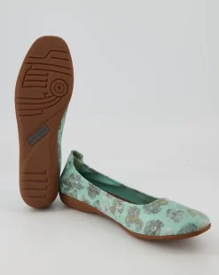 FENJA 01 Ballerinas in Grün