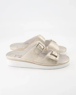 Fiesta Pantoletten in Gold