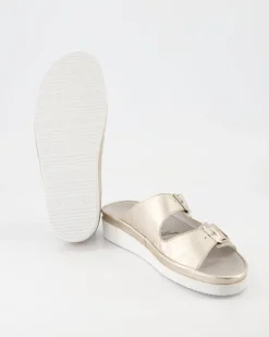 Fiesta Pantoletten in Gold