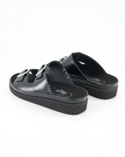 Fiesta Pantoletten in Schwarz