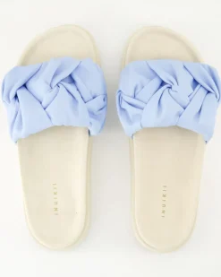 Fjord Flower Pantoletten in Blau