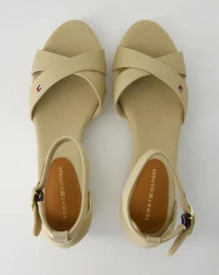 FLAG CRISS-CROS MID WEDGE ESPA Espadrilles in Beige