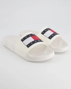 Flag Pool Slide Pantoletten in Weiß