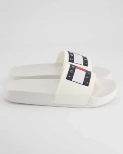 Flag Pool Slide Pantoletten in Weiß
