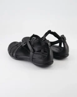 Flash W T Sandal LEA Sandalen in Schwarz