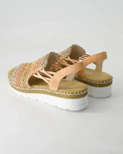 Flechtana Sandalen in Mehrfarbig