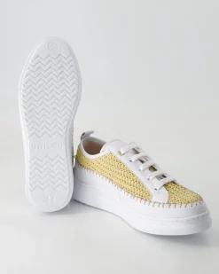 Fleu Raf Schnürschuhe in Beige