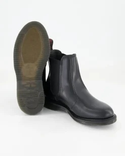 Flora Chelsea Boots in Schwarz
