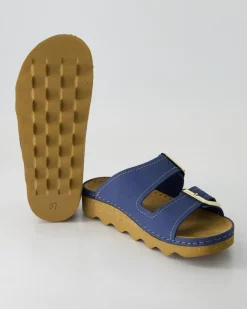 Foggia-D Pantoletten in Blau