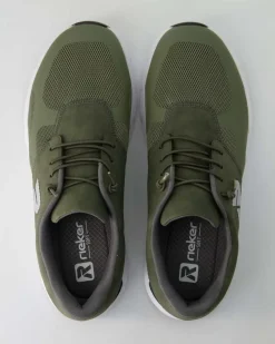 Foilmatt Sneaker in Grün