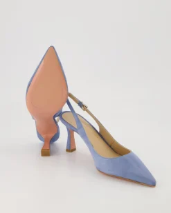 Frans Slingpumps in Blau
