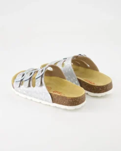 FUSSBETT Pantoletten in Silber