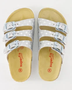 FUSSBETT Pantoletten in Silber