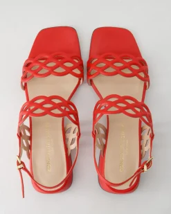 G171 Sandalen in Rot