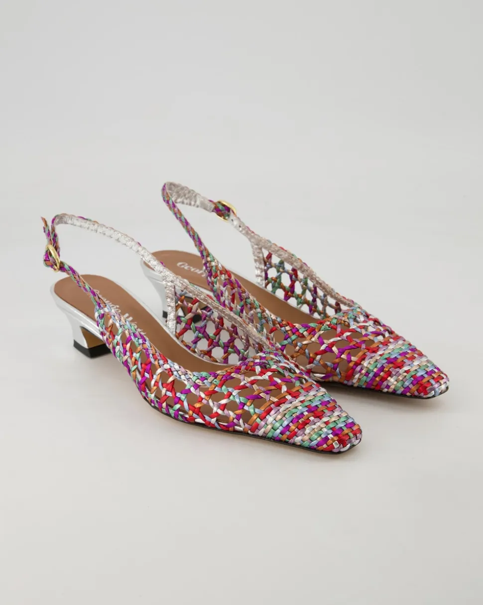 G9510 Slingpumps in Mehrfarbig