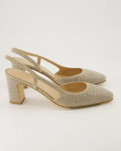 GD693 Slingpumps in Gold