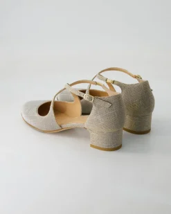 GE040 Slingpumps in Gold