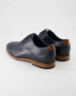 Geriondo-704 Business Schuhe in Blau