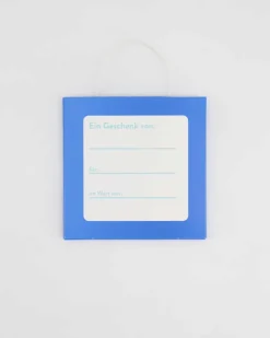 Geschenkkarte in Blau