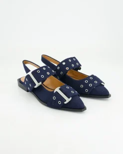 Grand Ave Ballerinas in Blau