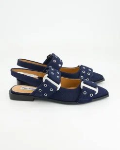 Grand Ave Ballerinas in Blau