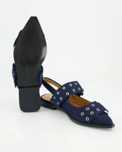 Grand Ave Ballerinas in Blau