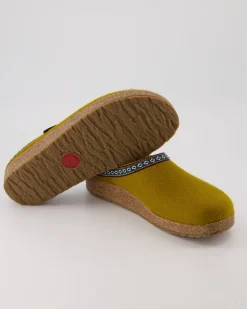 Grizzly Franzl Hausschuhe in Gelb