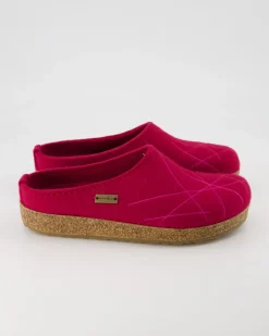 Grizzly Mikado Hausschuhe in Bordeaux