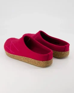 Grizzly Mikado Hausschuhe in Bordeaux