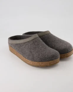 Grizzly Torben Hausschuhe in Grau