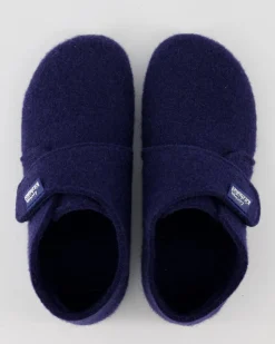 Hausschuh Hausschuhe in Blau