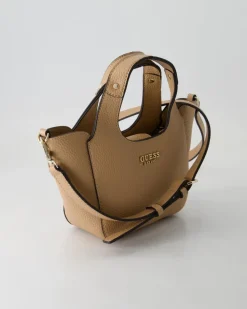 Helina Mini Tote Handtasche in Beige