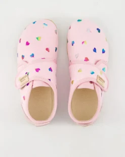 Hermi Herzchen Hausschuhe in Rosa