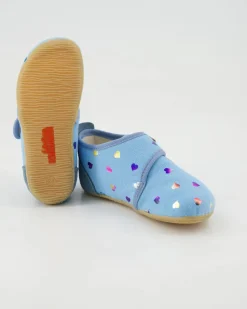 Hermi Herzchen Hausschuhe in Blau