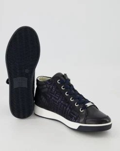 High Soft Stiefeletten in Blau