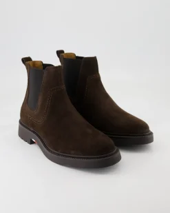Hilfiger Comfort LWT Suede Chelsea Boots in Braun