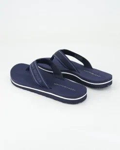 HILFIGER WEBBING BEACH SANDAL Zehentrenner in Blau
