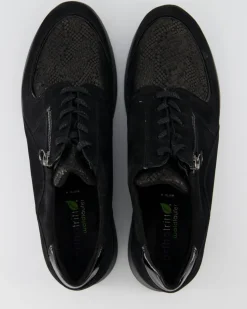 Hiroko-Soft Schnürschuhe in Schwarz